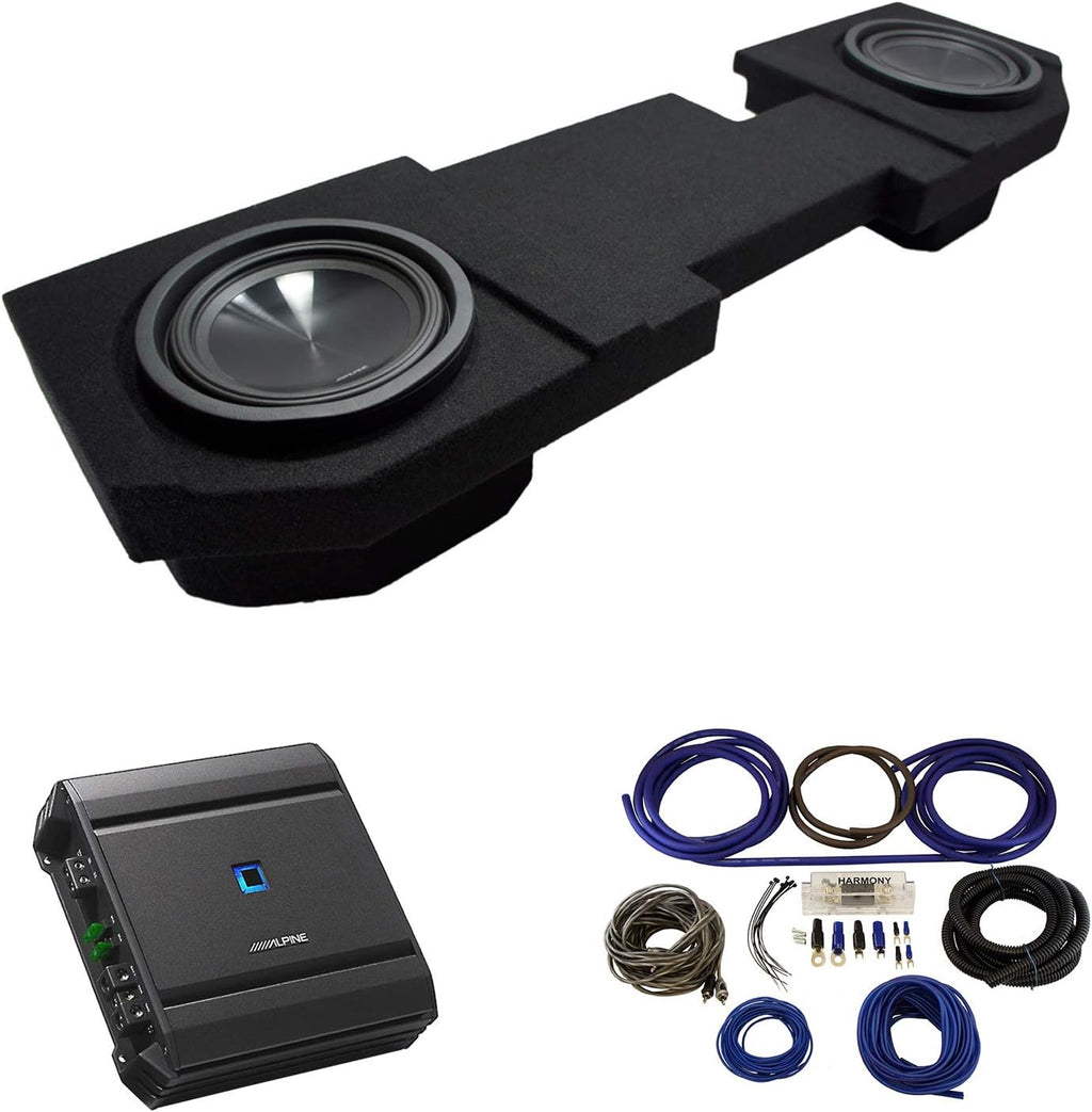 Dodge Ram Dual 10 Custom Sub Box Enclosure Package U8174