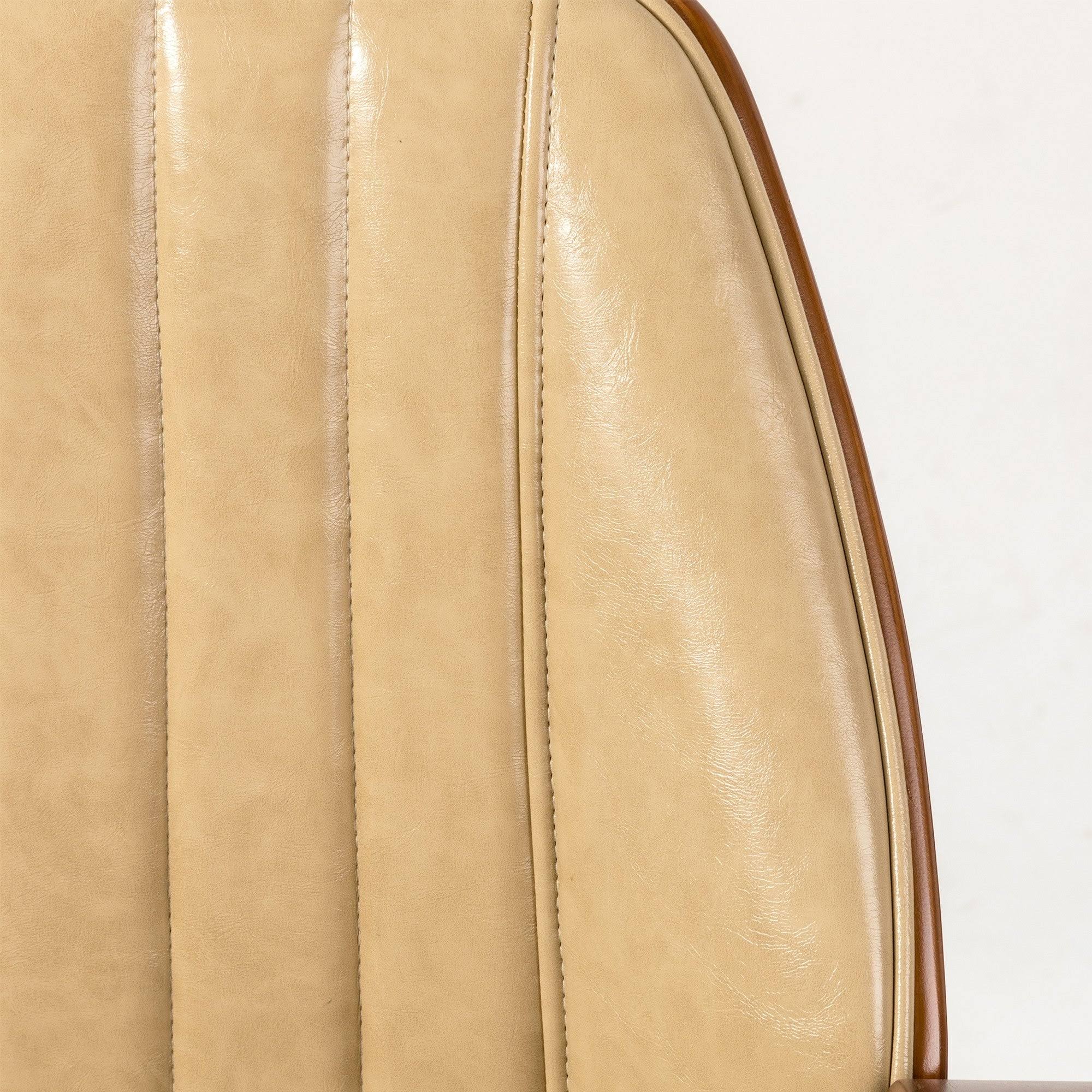 Cream Adjustable Swivel Desk Chair P370453