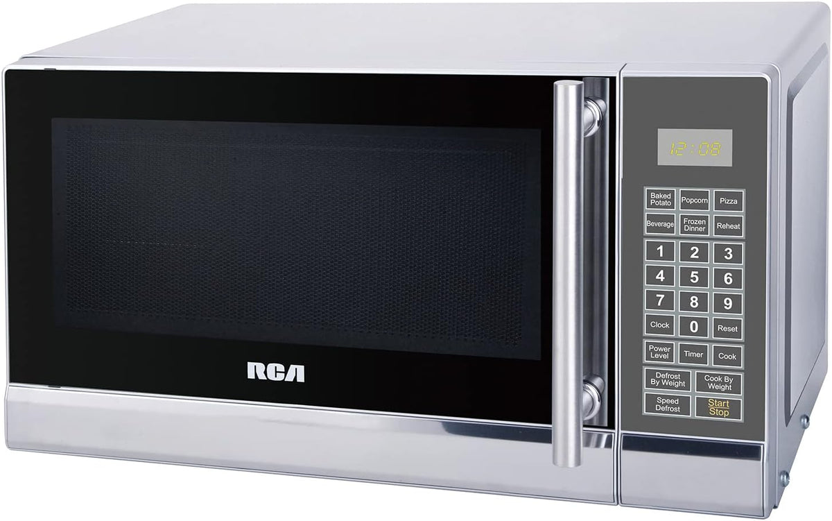 0.9-Cubic-Foot Black Microwave Oven R7222