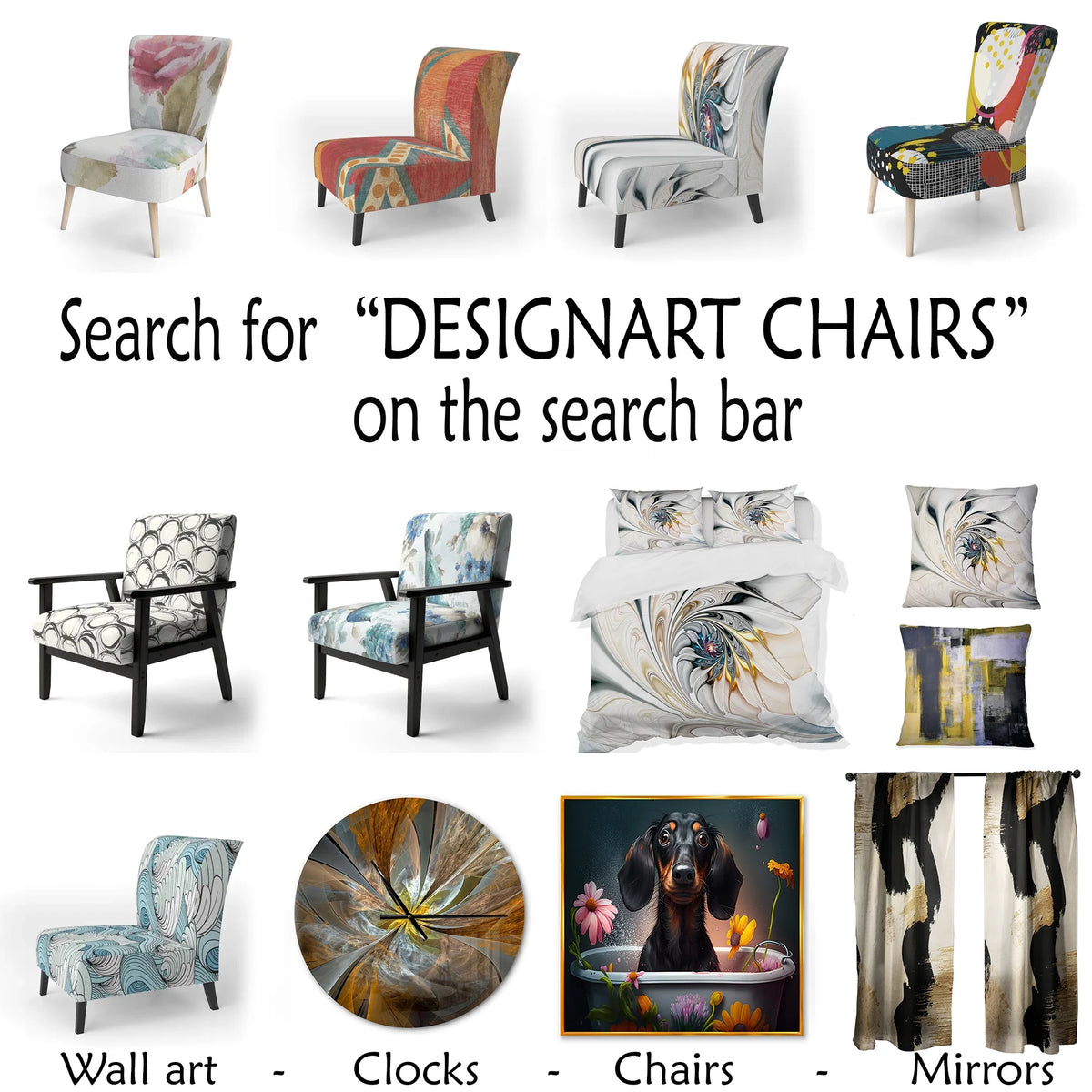 Upholstered Traditional Accent Chair S8741