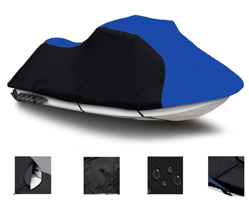 Heavy-Duty Jet Ski Trailerable Cover 1-2 Seater L435732