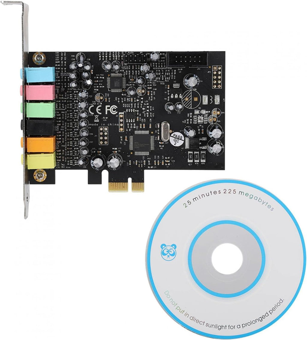 PCI-E 7.1 Internal Surround Sound Card R4124