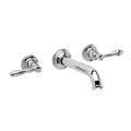 Oil Rubbed Bronze Wall Mount Lavatory Faucet V2783