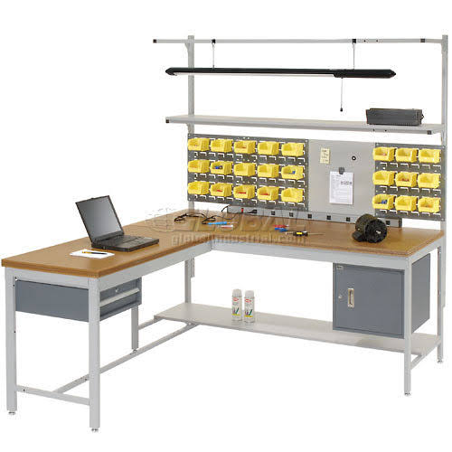 72 x 16 in. Lower Shelf for Euro Bench I5772