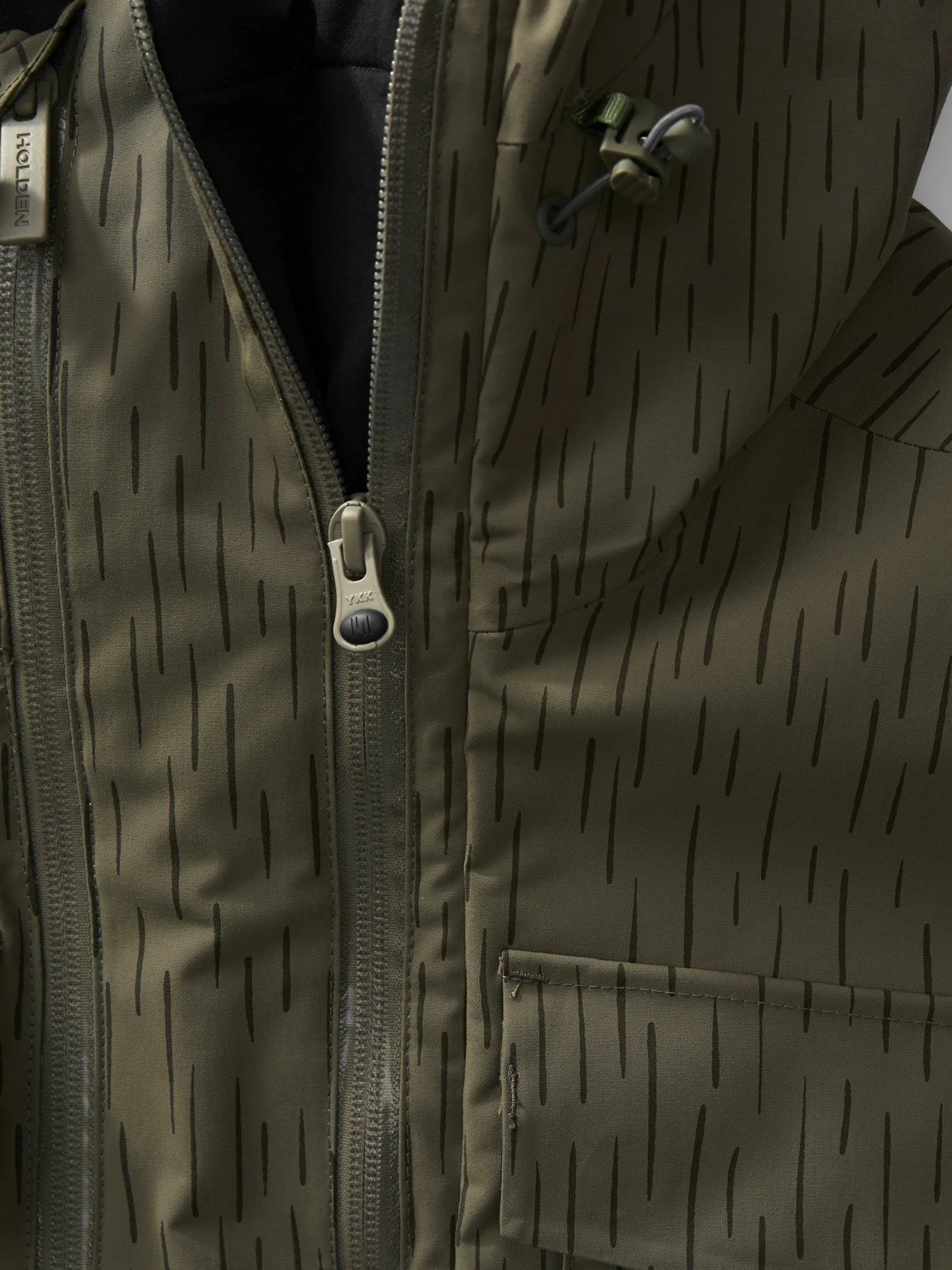 Large Stone Green Raindrop Camo Jacket G787119