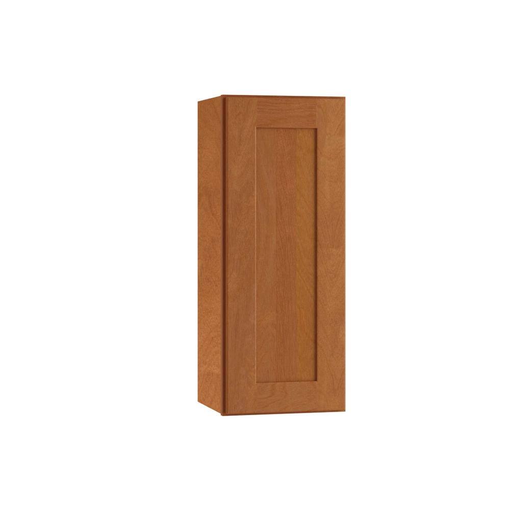 Stained Plywood Shaker Wall Kitchen Cabinet D561011