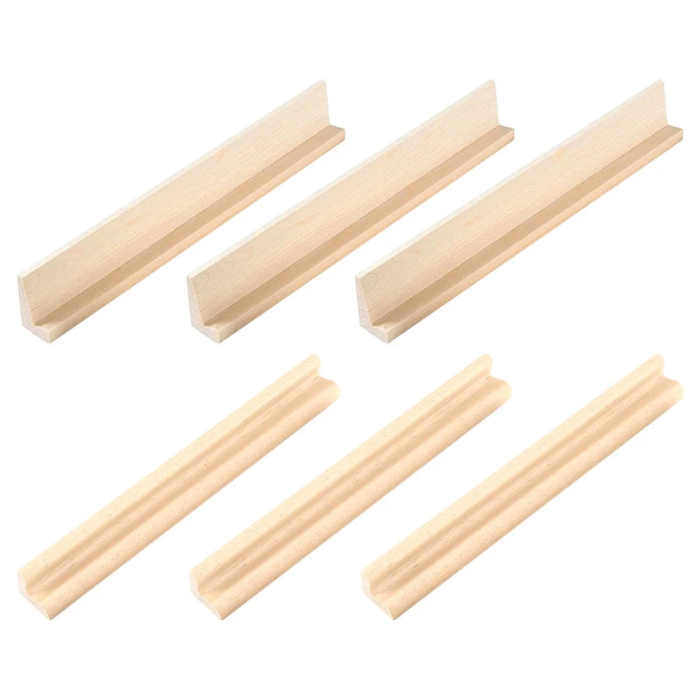 6Pcs Wooden Domino Holders O304