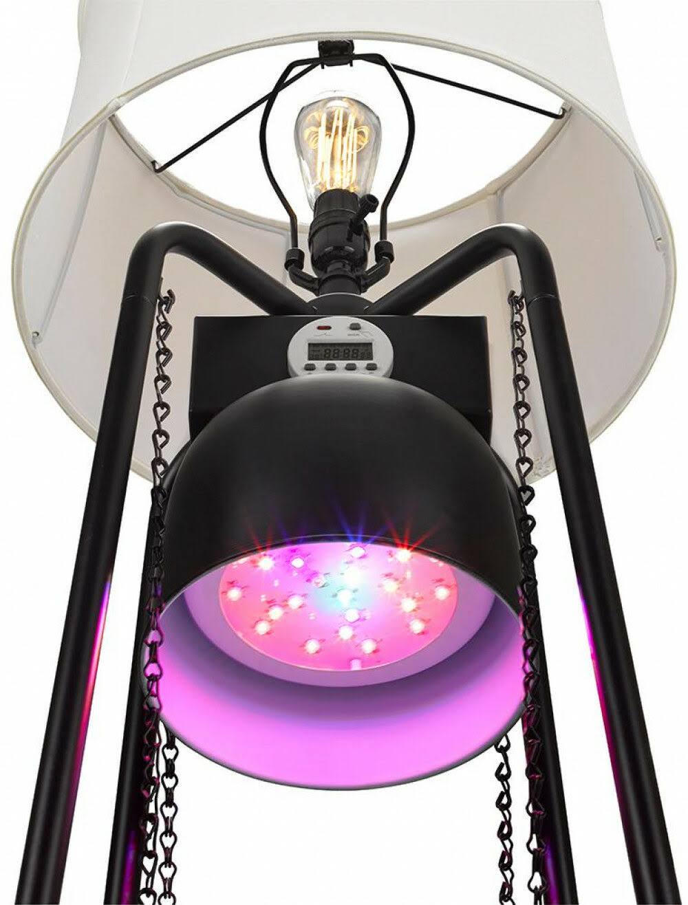 Black Etagere Grow Lamp F51235