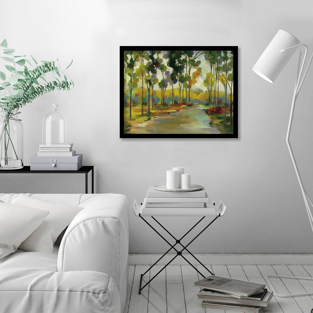 Black Framed Print 22x28 N870