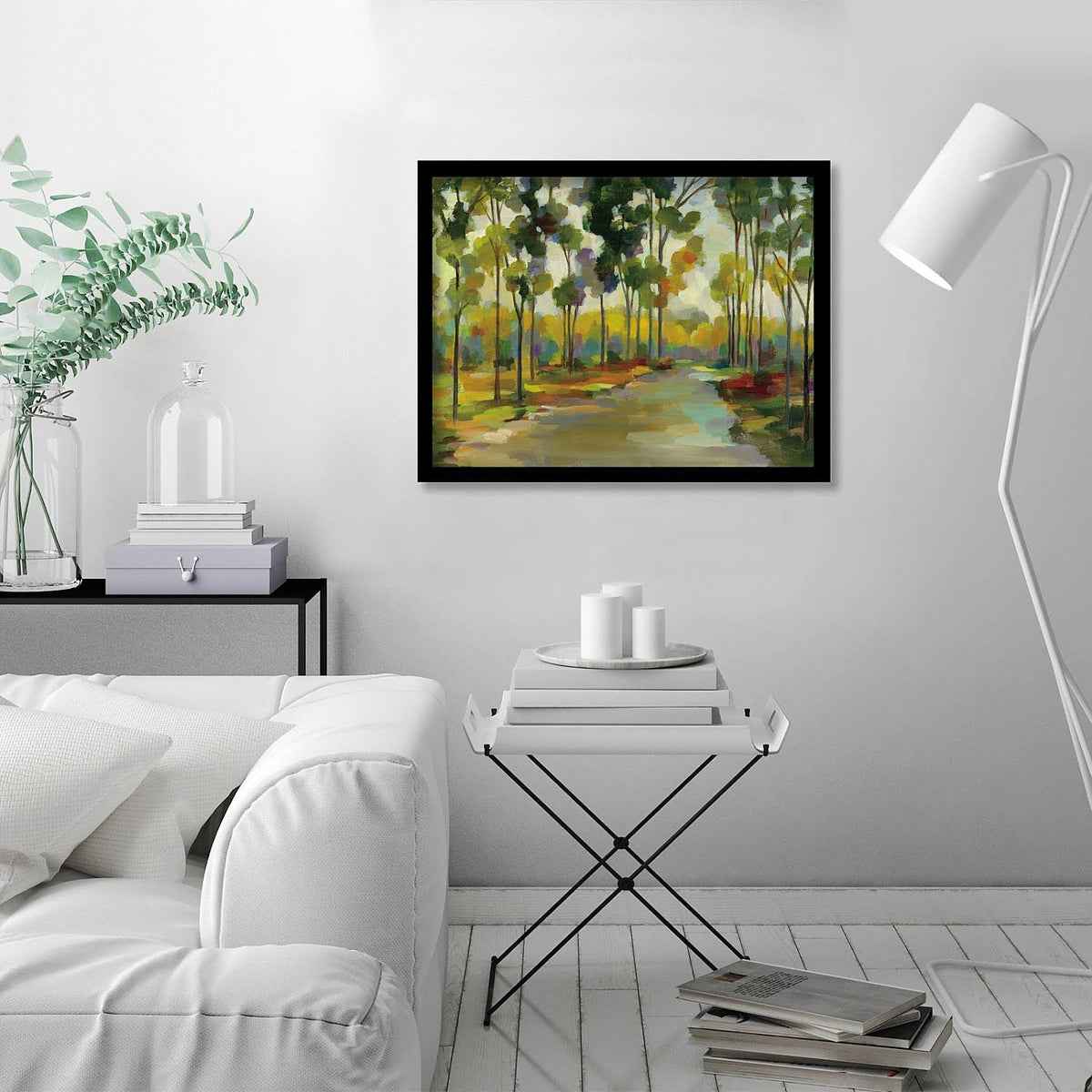 Black Framed Print 22x28 N870
