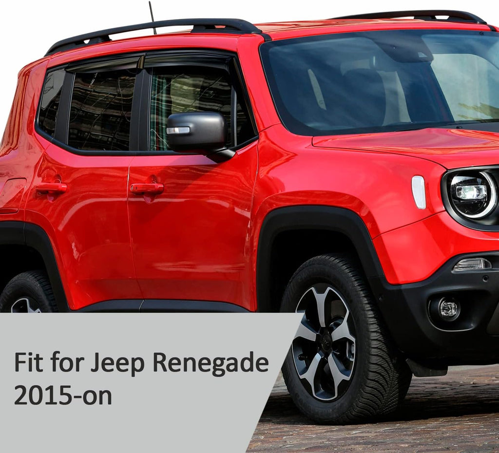 4 Pieces Rain Guards for Jeep Renegade K86370