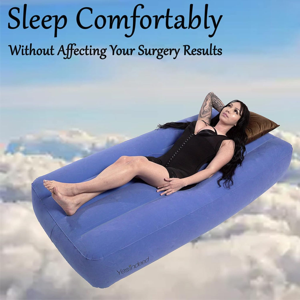 Inflatable BBL Mattress with Hole and Carrying Bag C712394