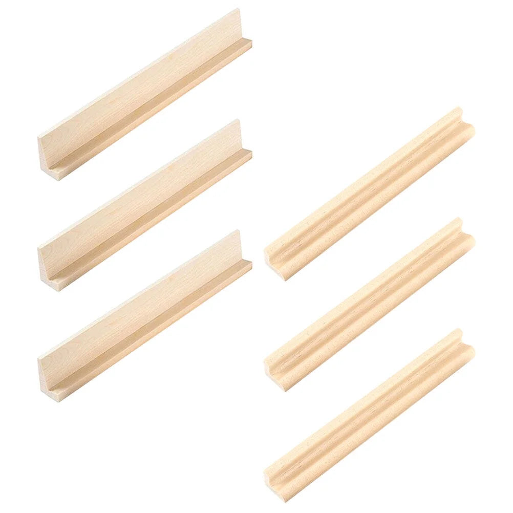 6Pcs Wooden Domino Holders O304