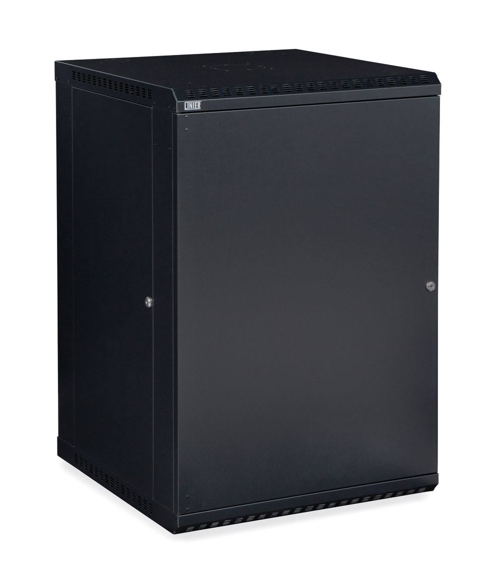 18U Fixed Wall Mount Cabinet with Solid Door F55784