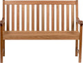 Light Brown Eucalyptus Wood Patio Bench V9290