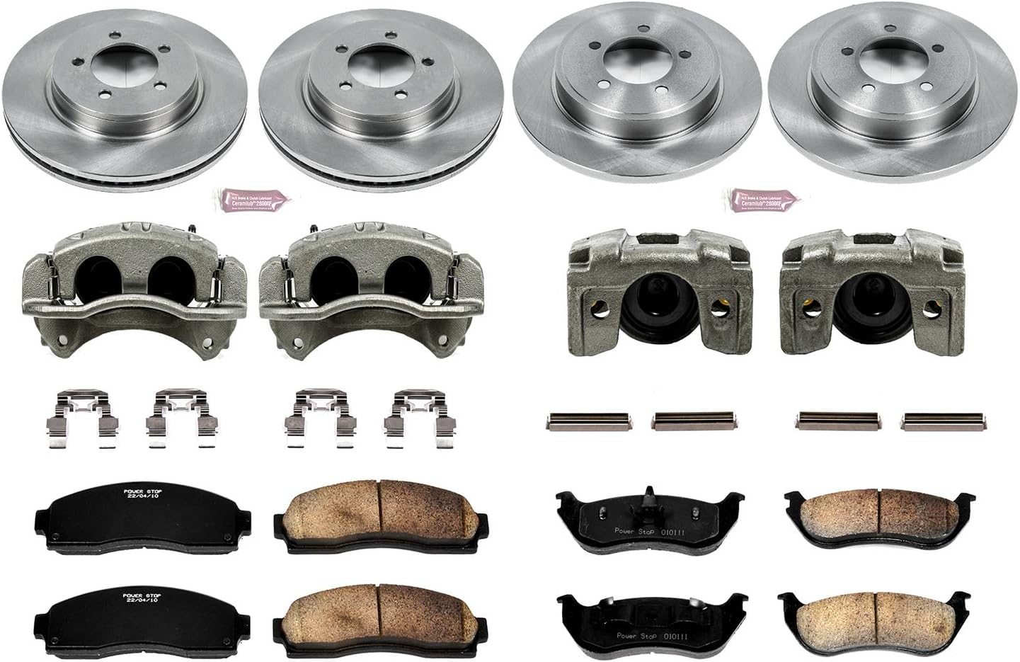 1-Click OE Replacement Brake Kit with Calipers P5126
