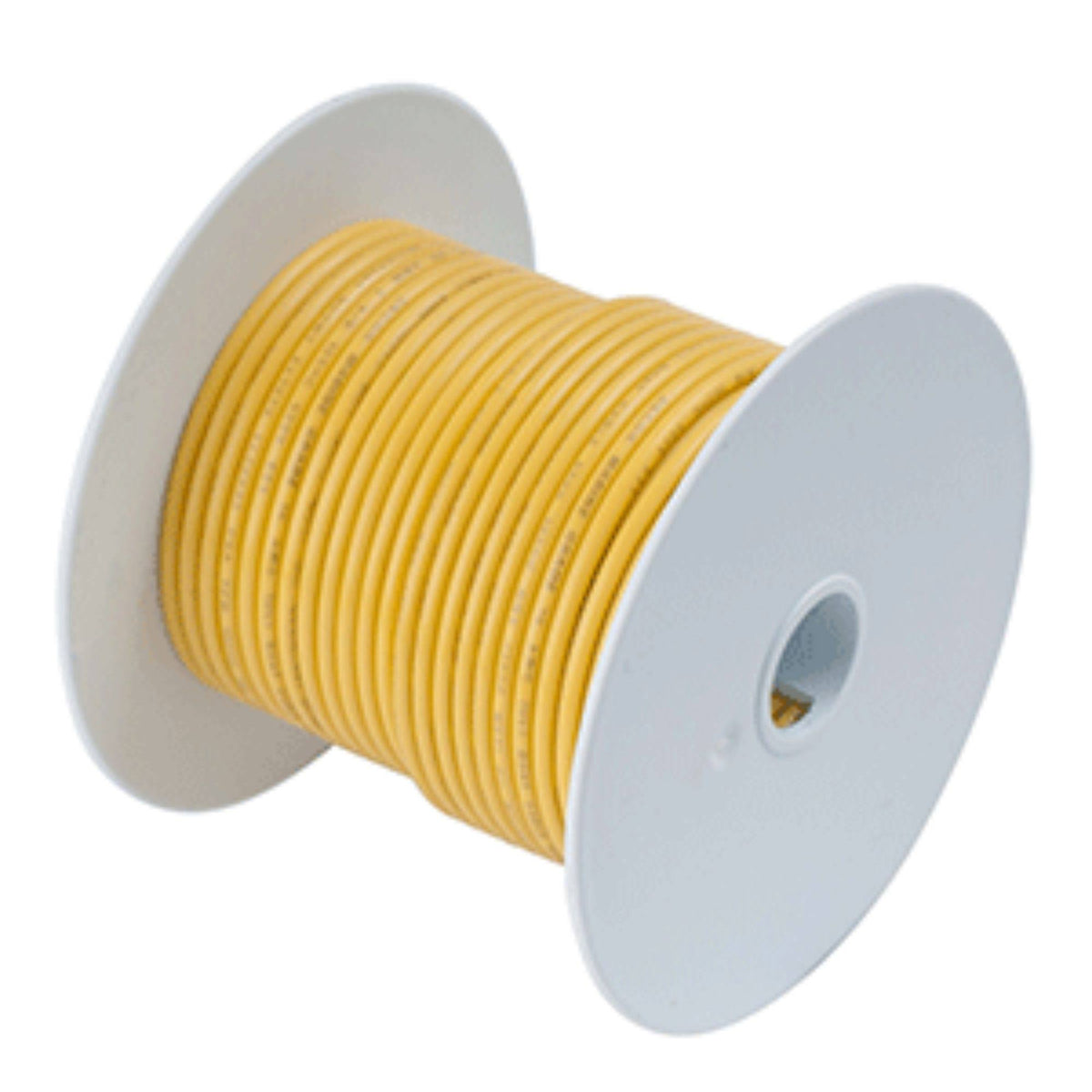 Yellow 2/0 AWG Tinned Copper Battery Cable 25' H91777