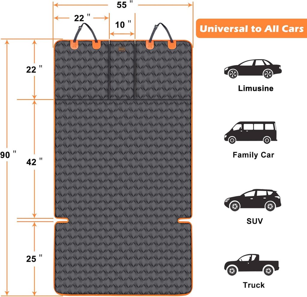 Cargo Liner for SUV with Bumper Flap Protector ( 90 L x 55 W) O304