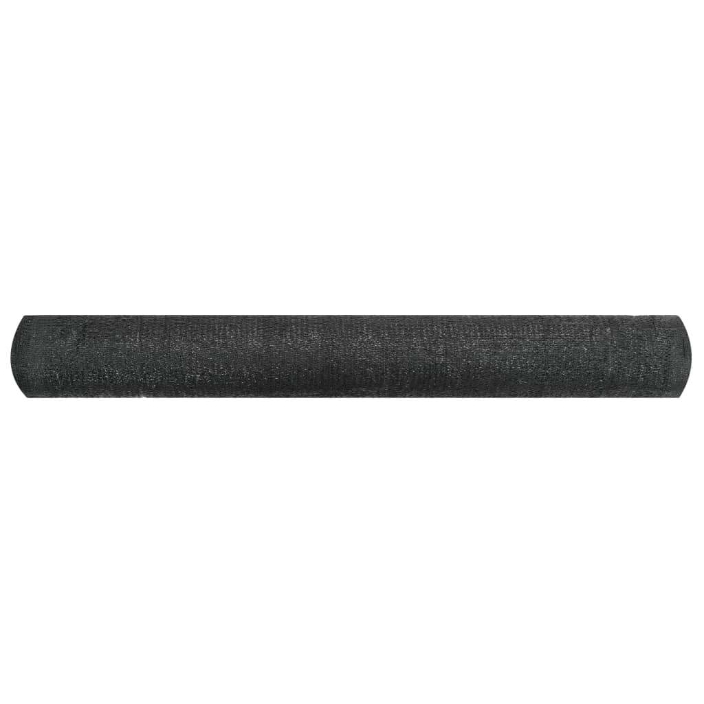 Black HDPE Privacy Net 3.3'x82' N7138