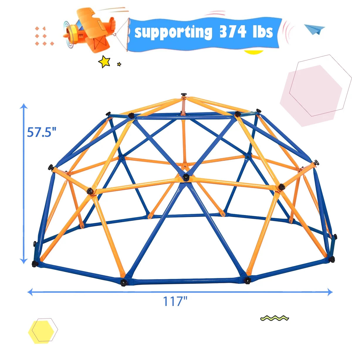 Large Dome Climber for Kids J864111