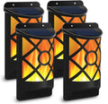Solar Wall Flame Lights, Waterproof Outdoor Garden Lights T521