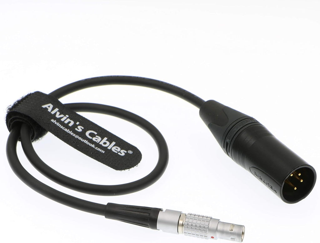 XLR 4 Pin Male to 2 Pin Male Cable, Pack of 2 K342815