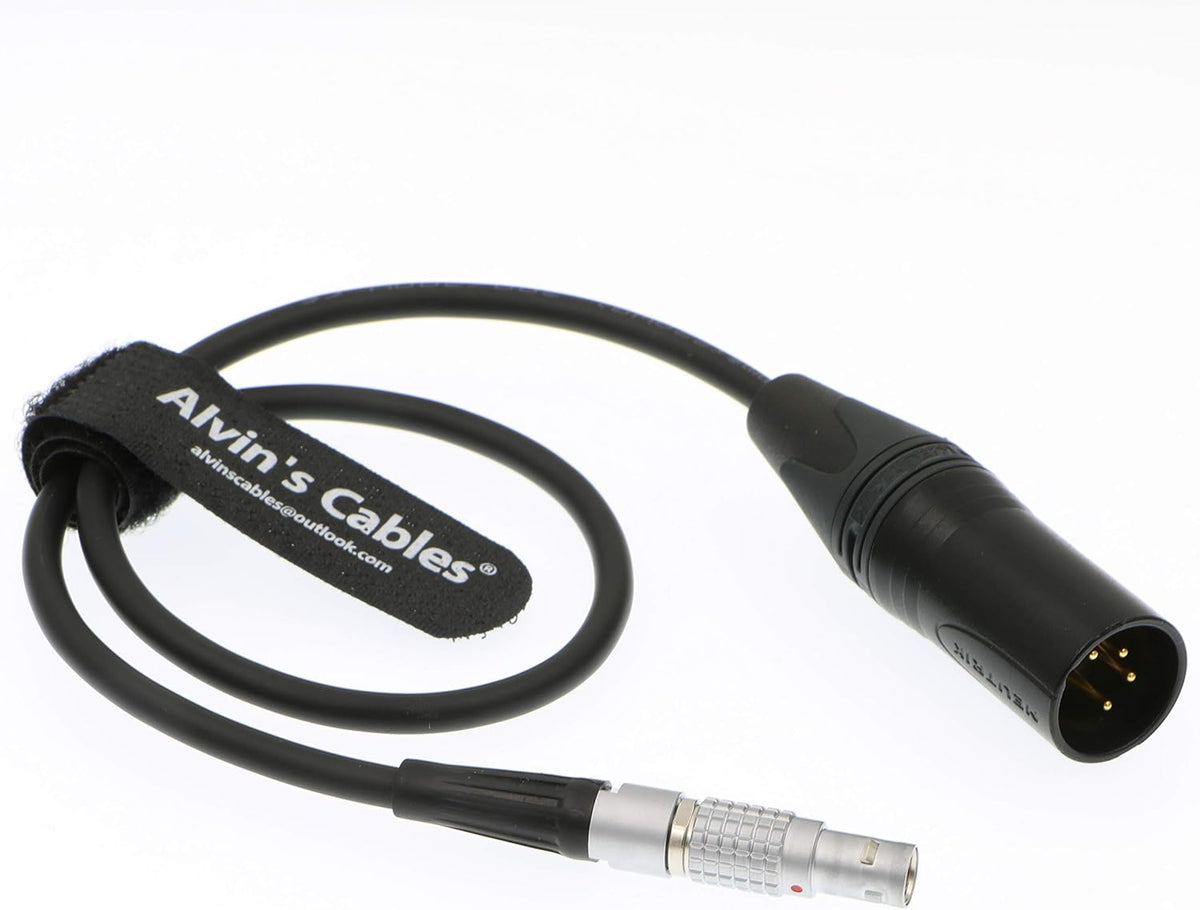 XLR 4 Pin Male to 2 Pin Male Cable, Pack of 2 K342815