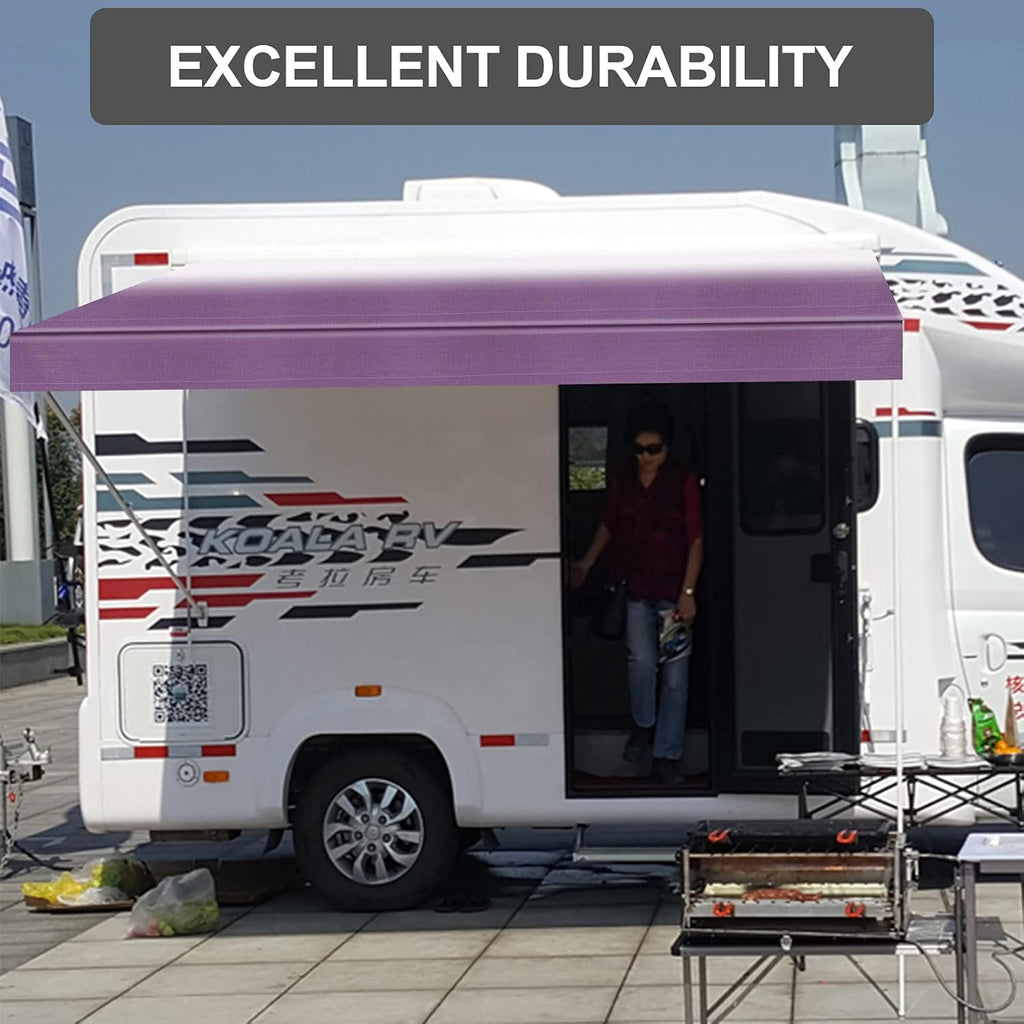 Waterproof Vinyl RV Awning Fabric Replacement - 18' U84800