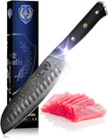 Santoku Chef Knife 7 inch with G-10 Ergonomic Handle C4504