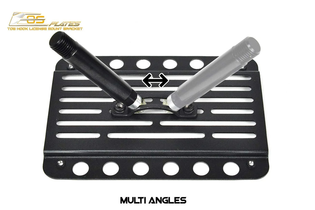 Tow Hook License Plate Relocator Mount Bracket M80151