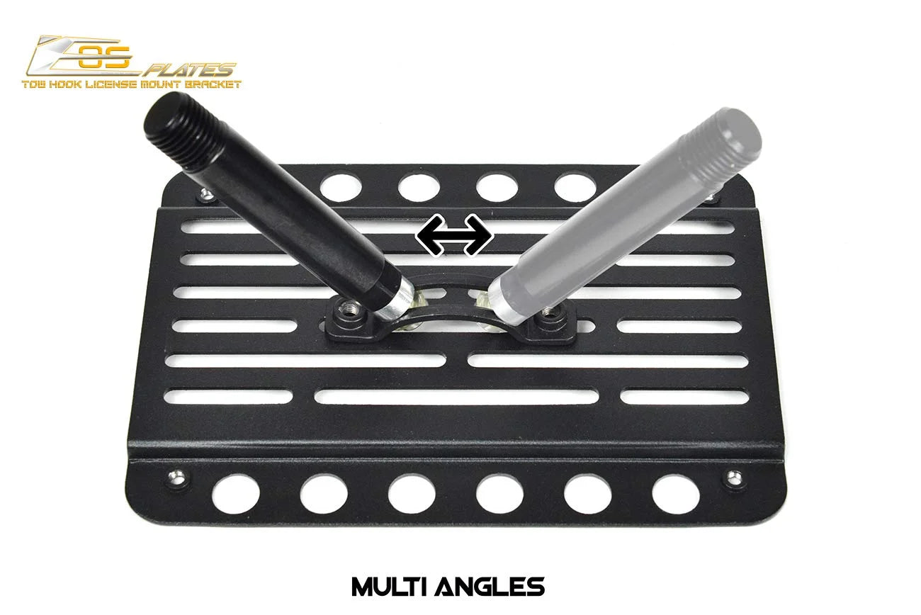 Tow Hook License Plate Relocator Mount Bracket M80151