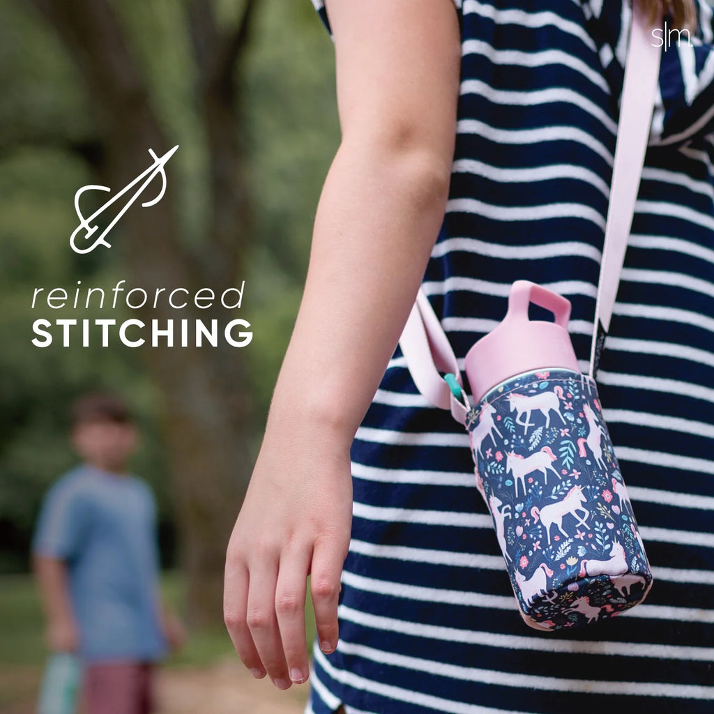 Kid's Water Bottle Carrier Sling with Adjustable Strap B761
