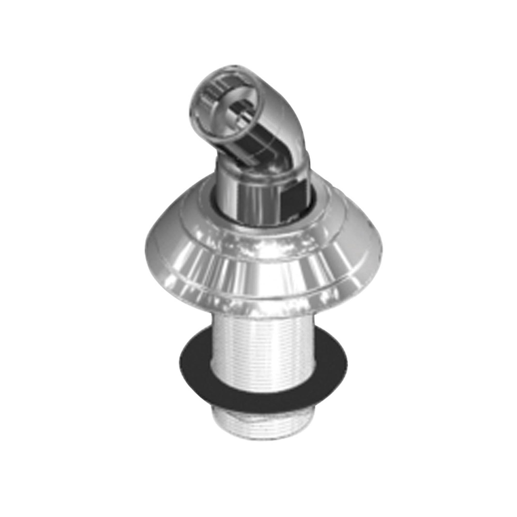 Aged Brass Deck Mount Hand Shower Holder X63634