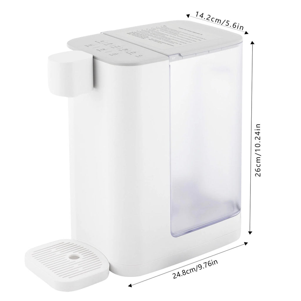 2000W 3L Electric Instant Hot Water Dispenser With Temperature Control H271