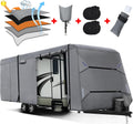Heavy Duty 5 Layers Anti-UV Camper Cover for 22'1 - 24' Motorhome with Gutter Spout Covers Z8711