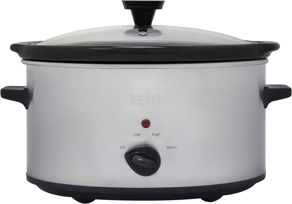 6 Quart Silver Slow Cooker O100181