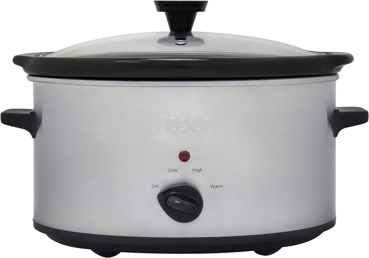 6 Quart Silver Slow Cooker O100181