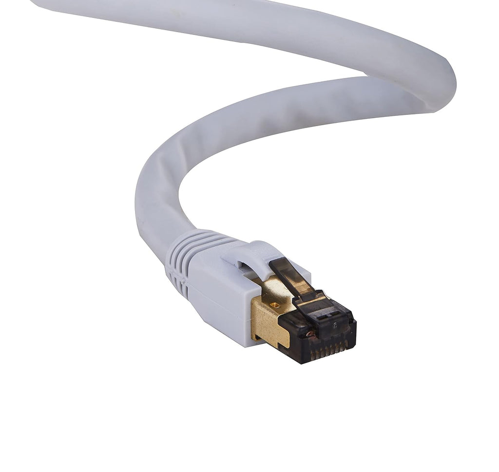 Cat8 Purple 75FT SFTP Ethernet Patch Cable 26AWG Copper Wire Pack of 2 A72270