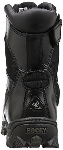 Black 8 inch Alpha Force Work Boots D405