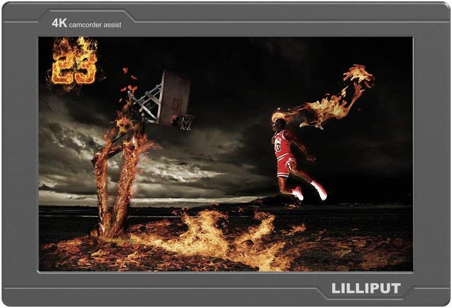 7 inch Metal Full HD 1920x1200 4K HDMI 3G-SDI On Camera Field Monitor A39320