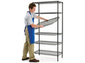 Smoked Glass Wire Shelf V573
