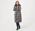 Oversized Collar Puffer Coat, Size 1X U95600