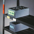Clear 1 x 6 Magnetic Plastic Label Holders Case of 12 P178