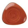 Stonecast Orange Lotus Plate 12 T185527