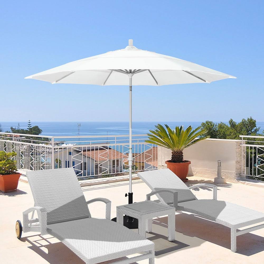 Beige Aluminum Market Umbrella E171