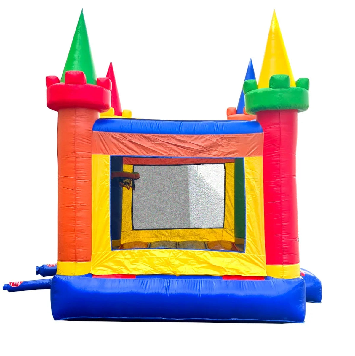 Rainbow Inflatable Bounce House F66613