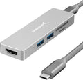 5 in 1 USB C Multi-Port HUB with SD & Micro SD Card-Reader, HDMI 2.0 Port, 2 x USB 3.0 Ports N229