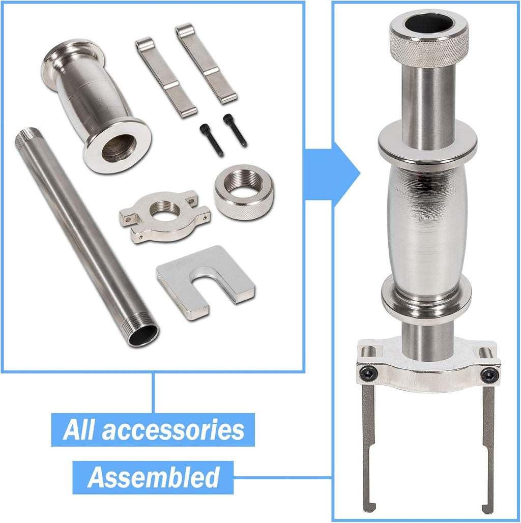 Upper Bearing Carrier Puller with Drive Shaft Collar Adapter Y1019