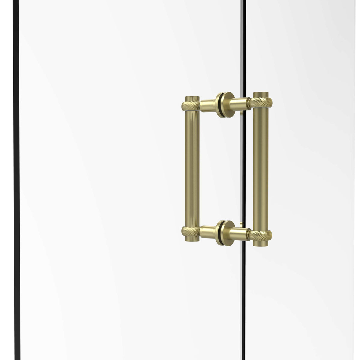 Satin Brass Back to Back Shower Door Pull W929