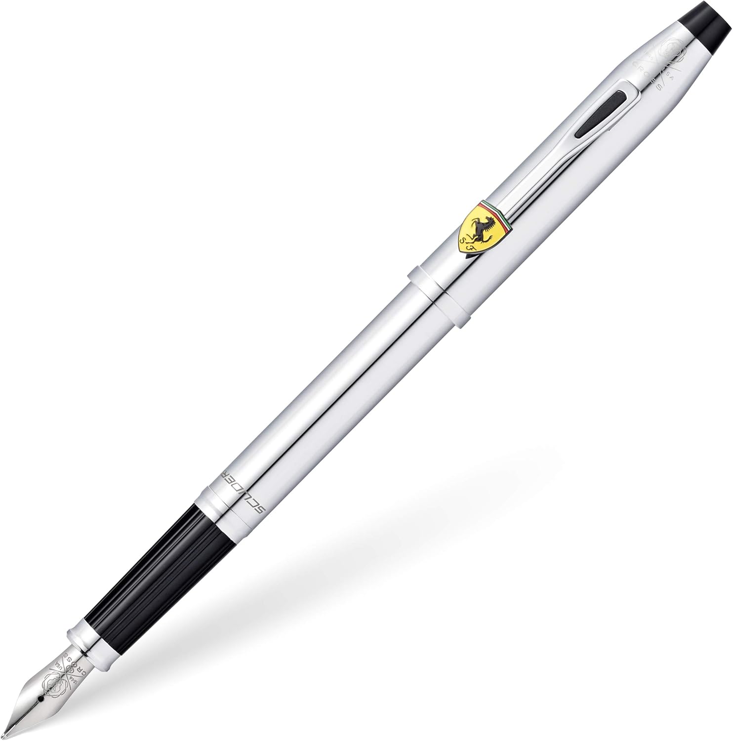 Lustrous Chrome Rollerball Pen Pack of 2 G3272